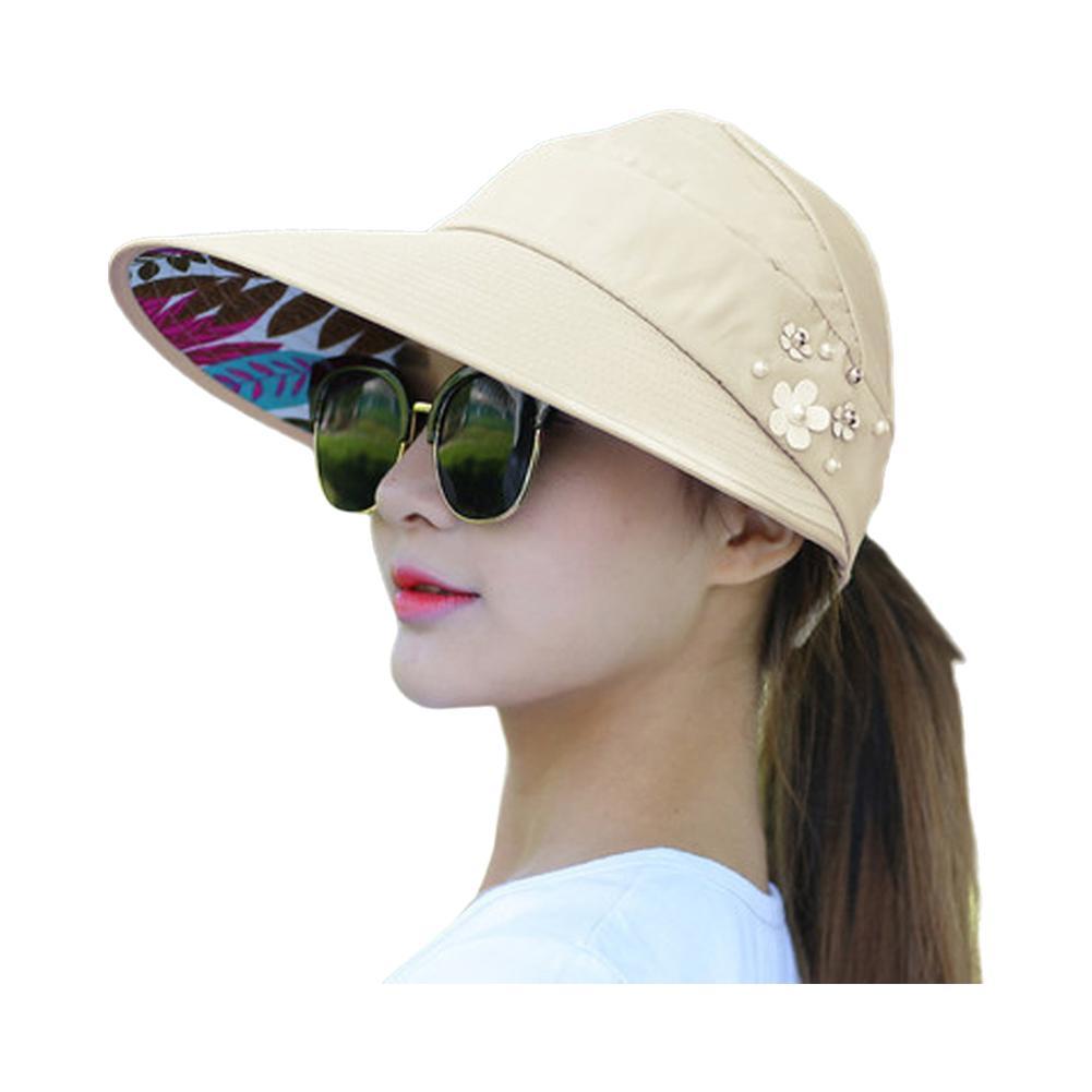 Women's Korean Style Fisherman Hat Foldable Sun Visor Cap for Outdoor Sports UV Protection Casual Bucket Hat Summer Sun Hat
