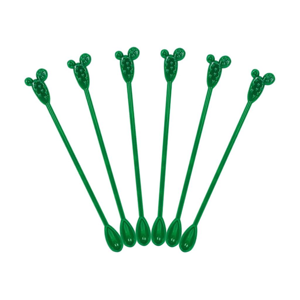 Hawaiian Tropical Flamingo Cactus Swizzle Sticks Coffee Stirrer Mixing Sticks Cocktail Tool
