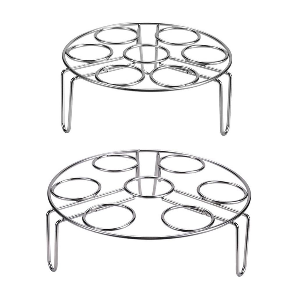 Large Capacity Steaming Rack Stand Convenient Eggs Steamers Rack Trivet for Pressure Cooker Practical Kitchen Tool