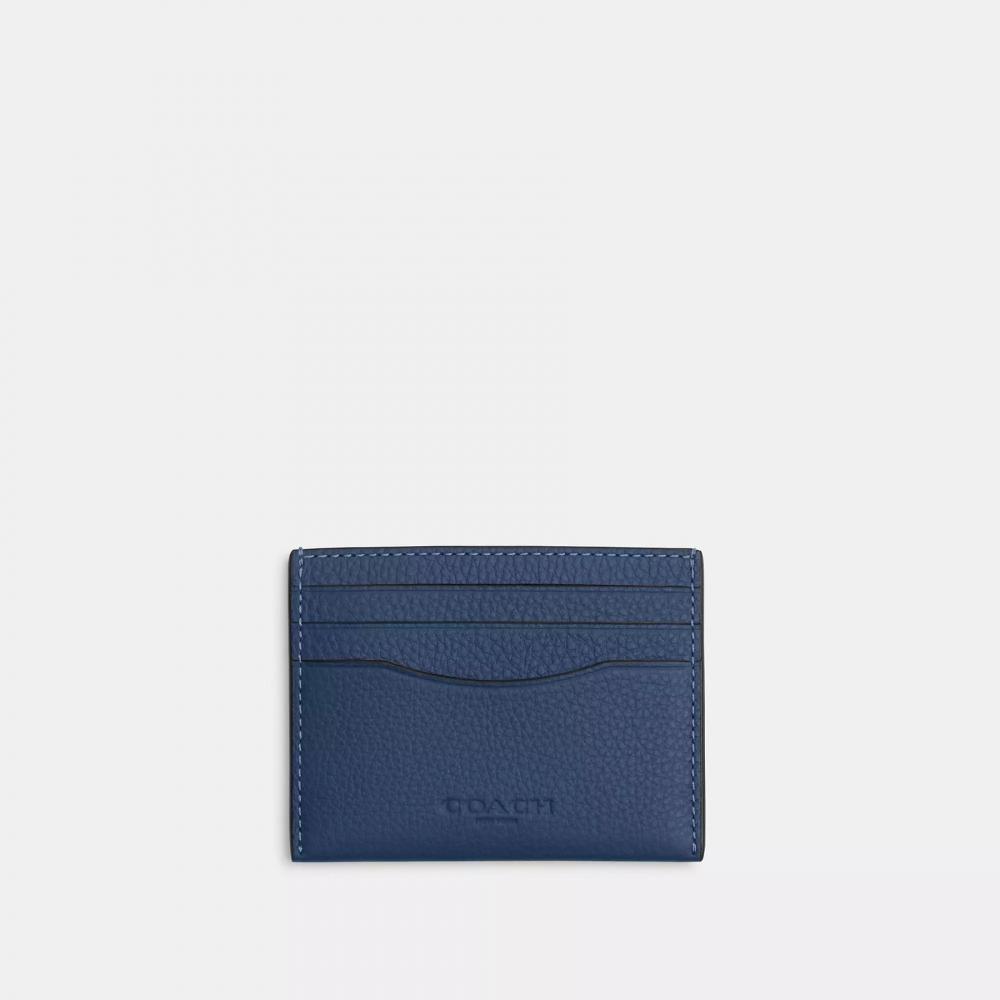 Coach Slim Id Card Case Black