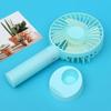 Rechargeable Foldable Quiet Fan with Strong Wind for Dorms and Bedsides