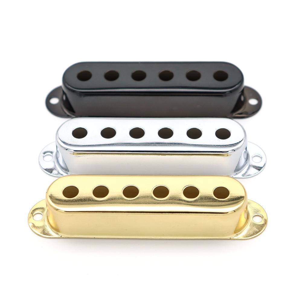 3 Pcs Brass Electric Guitar Single Pickup Covers 48Mm50Mm52Mm For St Sq Guitar Accessories Parts