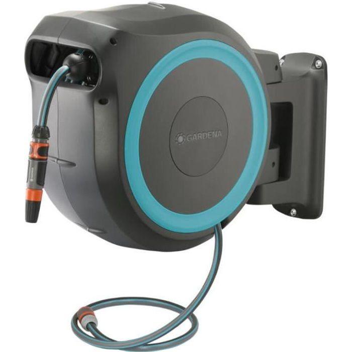 GARDENA RollUp L automatischer Wandspender – Länge 30 m – Ø13 mm – Komplettset – 5 Jahre Garantie