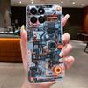 Casing For Honor X7C 200 Smart Phone Case Cute Cool Boys Girls Dragon Patterns Transparent Soft silicone Back Cover Bumper Shell