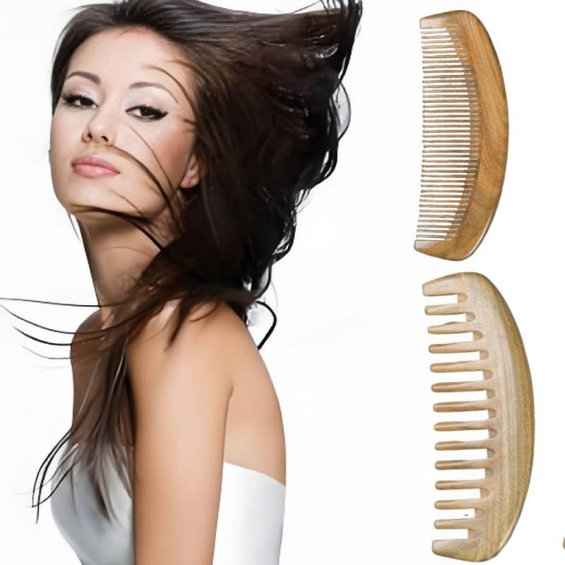 Hair Comb Care Detangling Sandalwood Combs Antistatic Gift Fashion Massage Tool