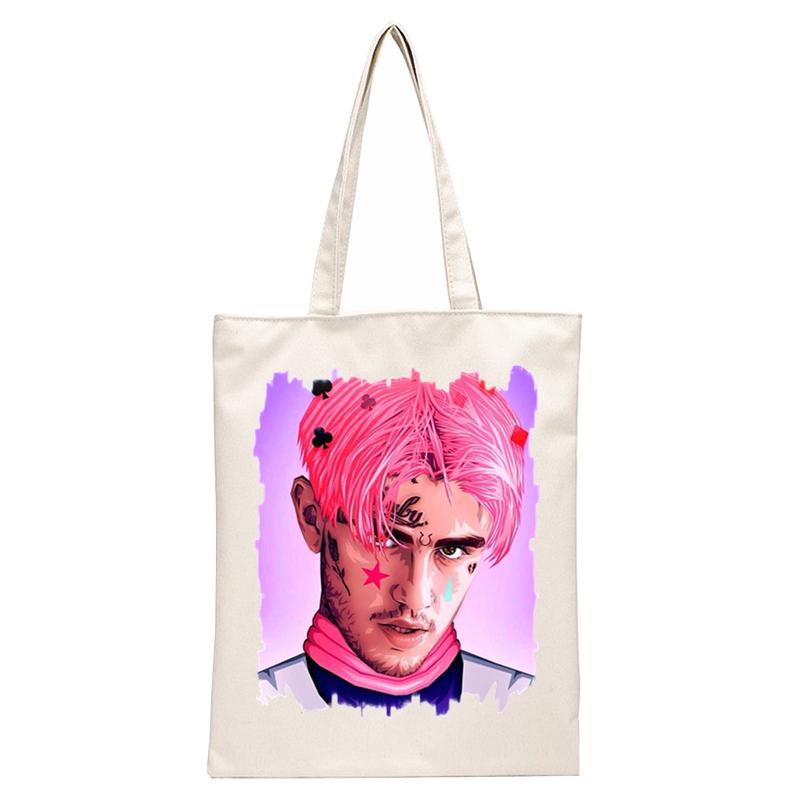 pink canvas tote bolsas