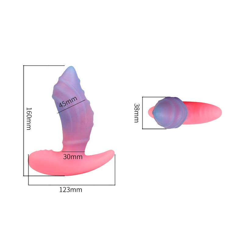 Super Silicone Anal Plug for Men & Women - Large G-Spot Anal Dilator & Erotic Toy