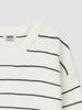 Aenhacheu Stripe Round Knit Ivory