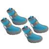4pcs Mesh Holes Dog Booties Non Slip Sole Puppy Shoes Ventilated Pet Footwear  Daily Wear