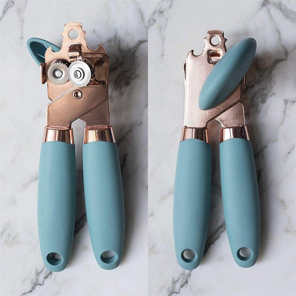 1pc Can Opener Professional Ergonomic Kitchen Tool Manual Side Cut Can Openers Drink Bottle Opener Knife For Cans Lid Kitchen