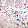 3D Rhinestone Rhinestone Stickers Mix-And-Match Self Adhesive Rhinestone Sticker  Dress-Up