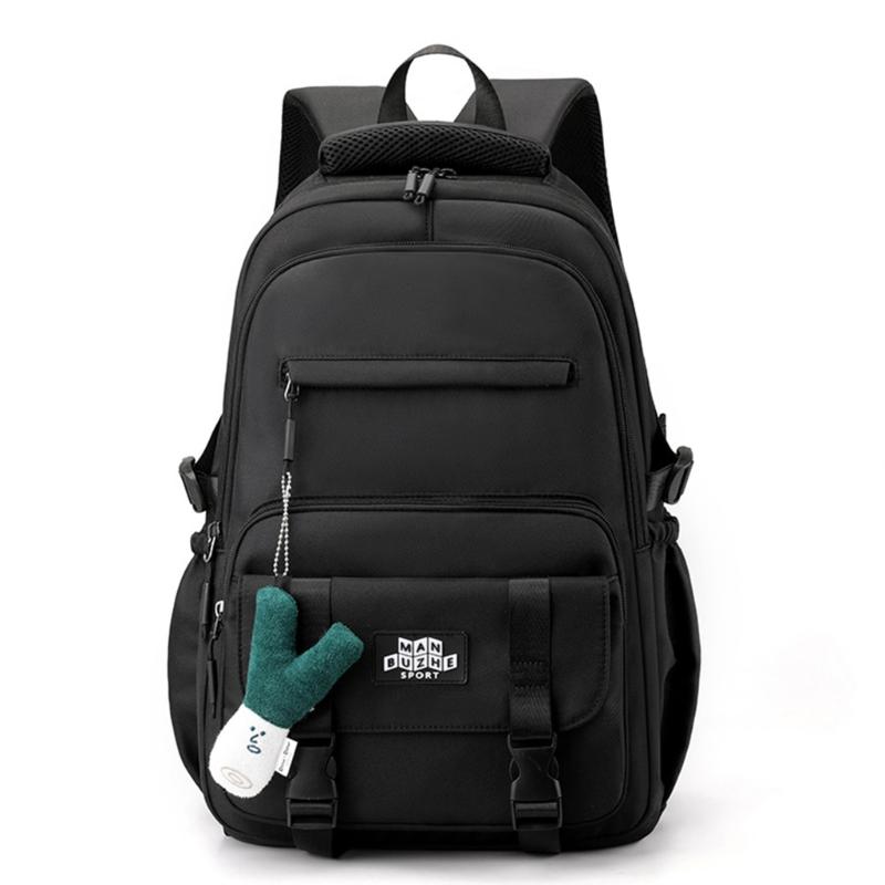 Versatile School Backpack Women Nylon School Bag Fashion Laptop Backpack Cool Female Book Bag Student Large Daypack