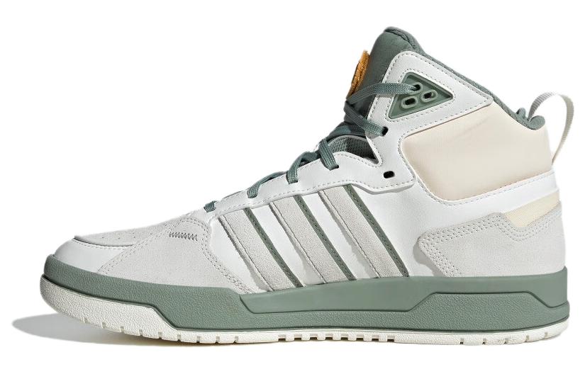 

Adidas Neo 100DB Basketball Shoes Grey White Olive Green IG1572 36.5
