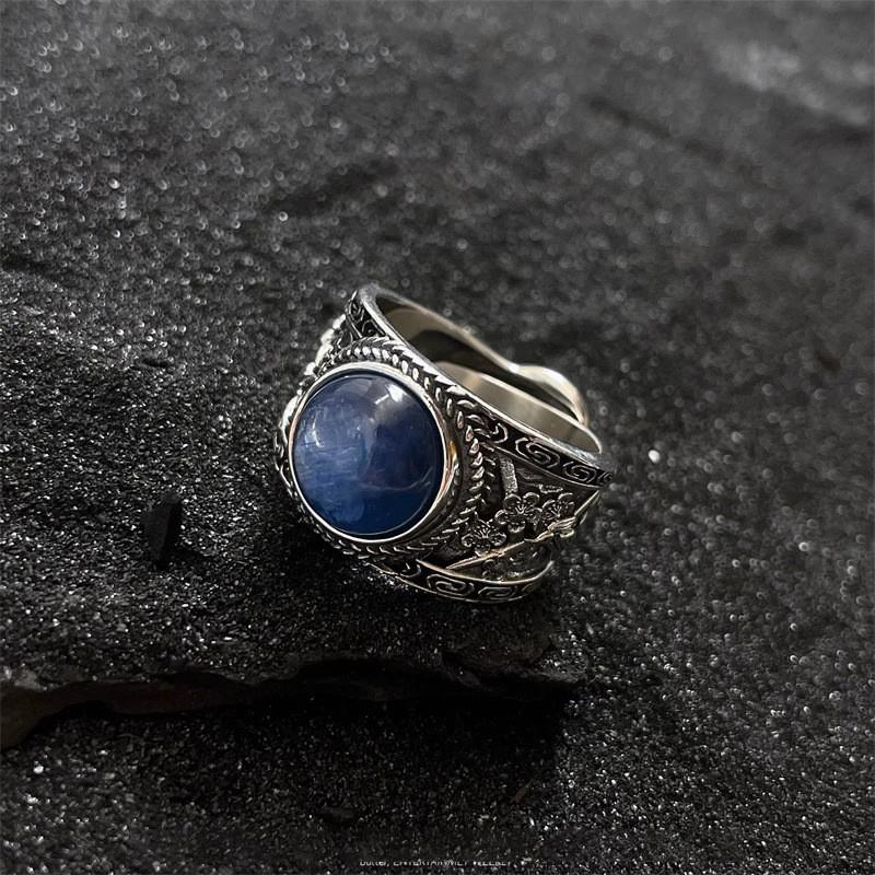 Design Elegant Geometric Vintage Inspired Adjustable Copper Ring For Fashion Women