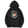 Fashion Printed Sweater Pullover Hoodies Donut Eat My Donuts Funny Graphic Hooded Sweatshirts Spring Autumn Cotton Hooded Shirt