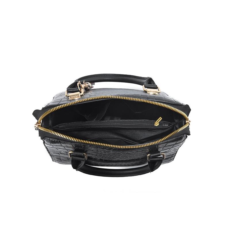 Trendy Versatile 2 Pieces Women Handbag Set Portable Hand Carry Single Shoulder Crossbody Bag For Daily Commute Shopping