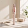 Hair Straightener and Curler 2in1 Curling Iron with Brush Attachment CeramicCoated Interchangeable