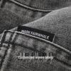 MARK FAIRWHALE Men's Retro American Soft Stretch Straight Jeans