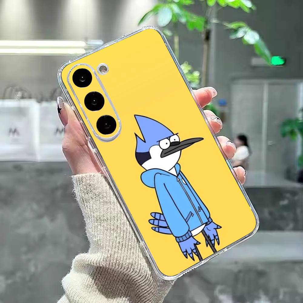 Chill Slacker Mordecai Phone Case For Samsung Galaxy A91,80,73,72 ,71,53,52,32 ,31,22,21s,20,Transparent Case