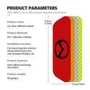 For Mazda Car Door Reflective Sticker Safety Open Warning Reflect Tape Axela Speed 6 CX3 CX4 CX5 CX7 CX8 CX9 MS Demio