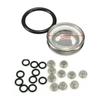 1Pcs Brake Master Cylinder Brake Pump Oil Mirror Dirt Gasket Clutch Reservoir Sight Glass Upper/Rear Brake Pump 12mm 18mm