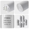 CBB60 Starting Capacitor Dual Insert Motor 4pin AC 450V Replacement Motor Run Capacitors 4UF 5UF 6UF 8UF 12UF 16UF 20UF 60UF