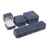Velvet Octagonal Jewelry Box for Rings, Necklaces, Bangles, and Bracelets