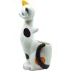 Sun Art Cute Cat Toilet Brush Holder Calico Cat SAN3305 (with Brush)