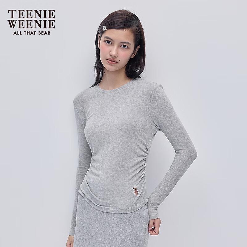 Teenie Weeniebearnova Women's Soft Long Sleeve Round Neck Top
