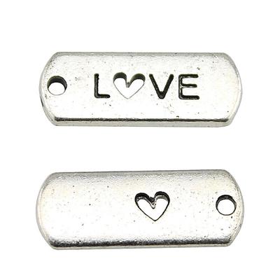 Charms Text Tags Pendants Kids' Jewelry Materials QC123