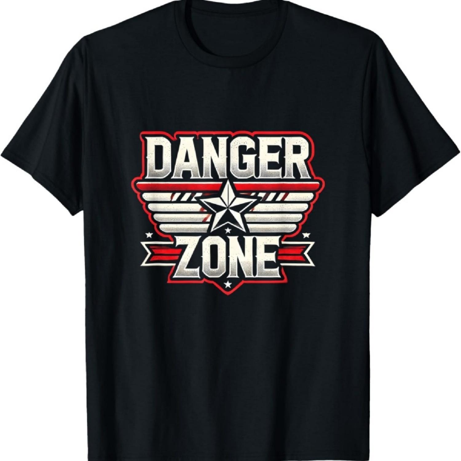 

Danger Zone Retro Inspired Graphic T-Shirt S