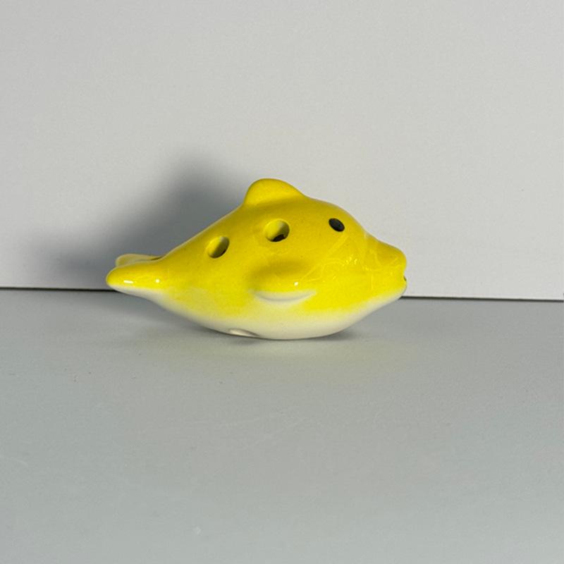 Little Dolphin 6-Hole Alto C Ocarina for Beginners - Ideal for Children, Students, Adults, Music Classes