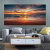 Sunset Sea Beach Landscape Canvas Poster Wall Art Canvas Painting Wall PicturePicture For Living Room Home Decor