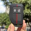 For Volvo Fh 460 540  Evro 6 Fm Fh16 Fh 460 Silicone Car Remote Key Caps Fob Case Cover With Keychain Holder