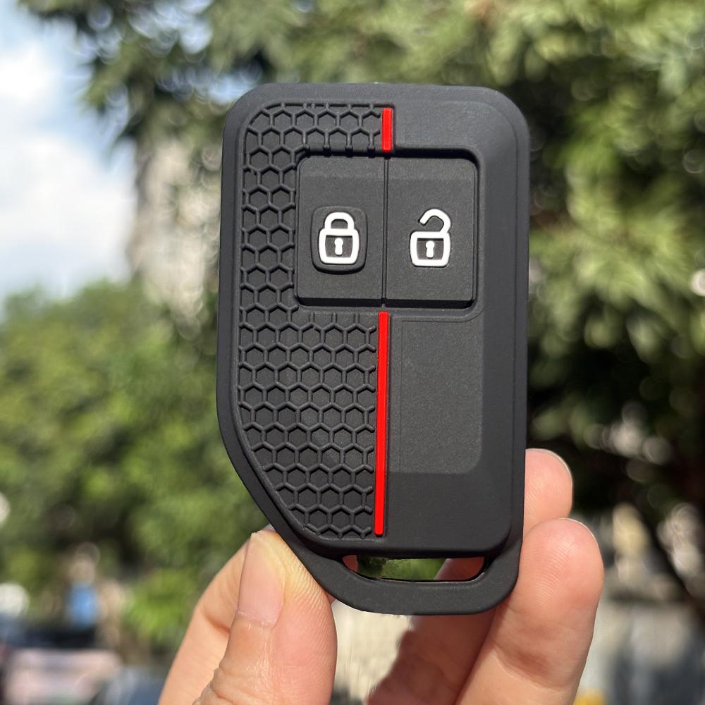 

For Volvo Fh 460 540 Evro 6 Fm Fh16 Fh 460 Silicone Car Remote Key Caps Fob Case Cover With Keychain Holder