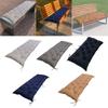 Gartenbank Kissen Rechteck Sitzkissen Polster für Veranda Schaukelstühle Terrassenstuhl Gartenliege Rattan Sofa Rattan Zweisitzer