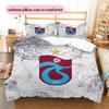 Biancheria da letto con motivo Trabzonspor Decorazione per la casa Regalo di compleanno e per le feste (1 * copripiumino + 2 * federa, senza nucleo)