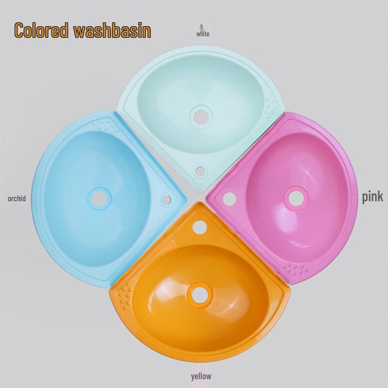 Baomu Wall-Mounted Corner Washbasin Set
