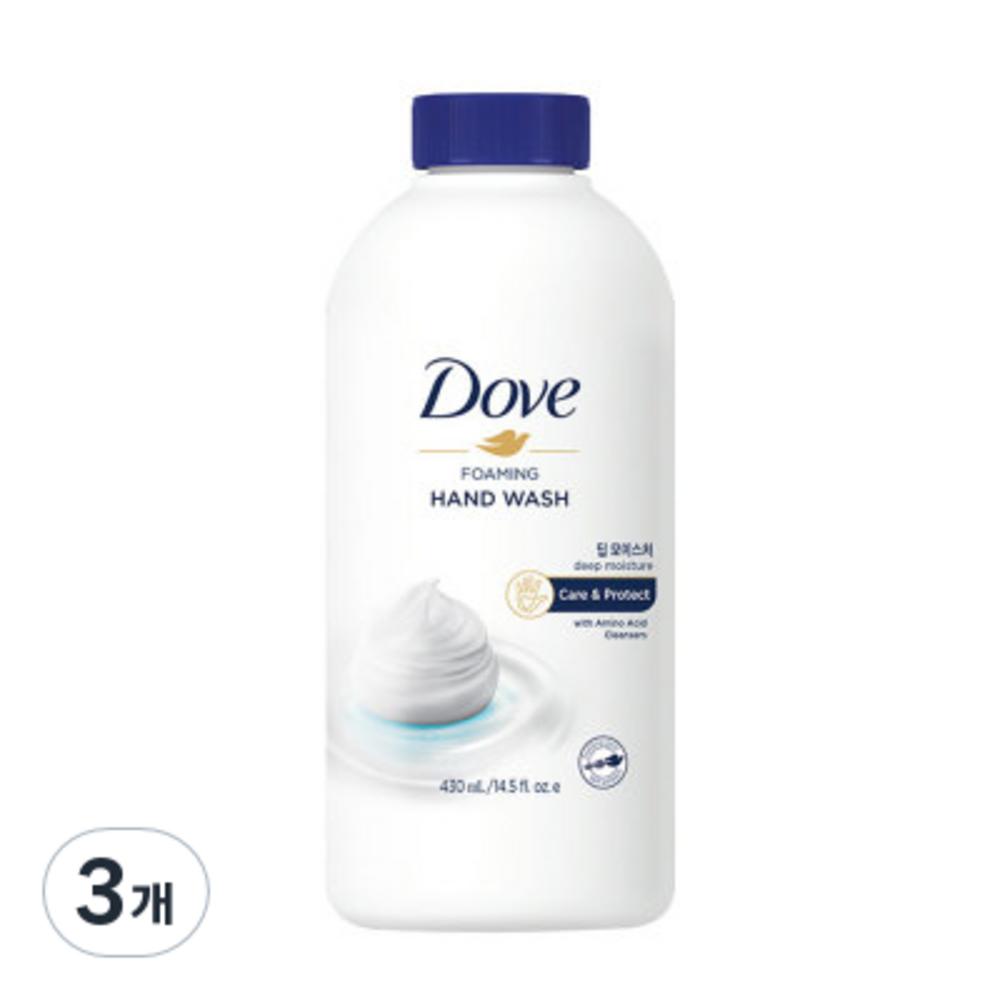 Dove Foaming Hand Wash Deep Moisture, 430ml, 3 units