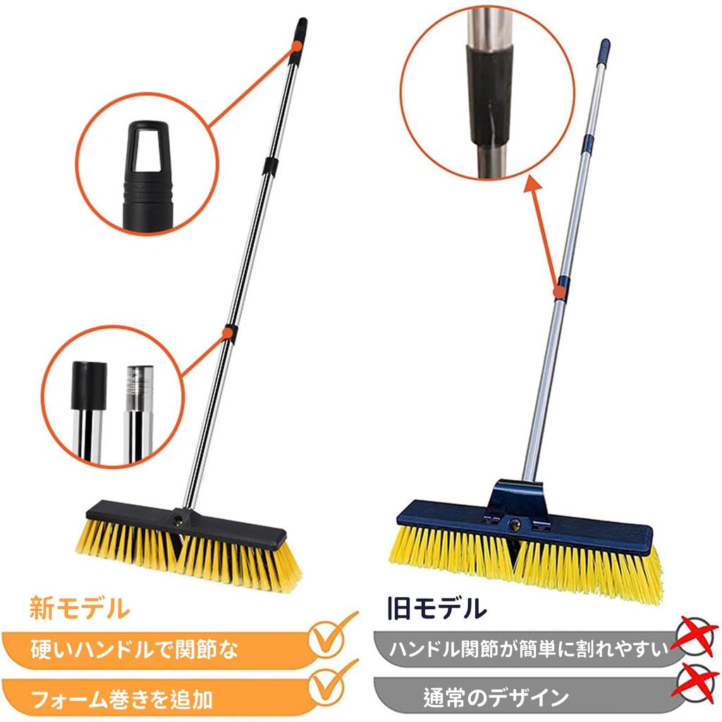 Durable Deck Brush for Professional Adjustable Suitable for Outdoor and Cleaning, Length, Balconies, Floors, Areas, Gardens.