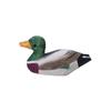 Mini Green-headed Duck Statue Handmade Desktop Ornament Wooden Duck Figure  Tabletop Display