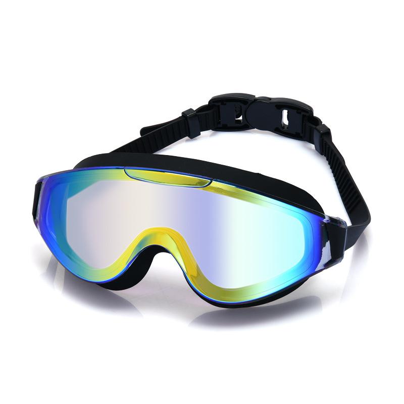 Custom Cross-Border Unisex Swimming Goggles High-Definition Waterproof Anti-Fog Silicone PC Lens Model MC-8100 China