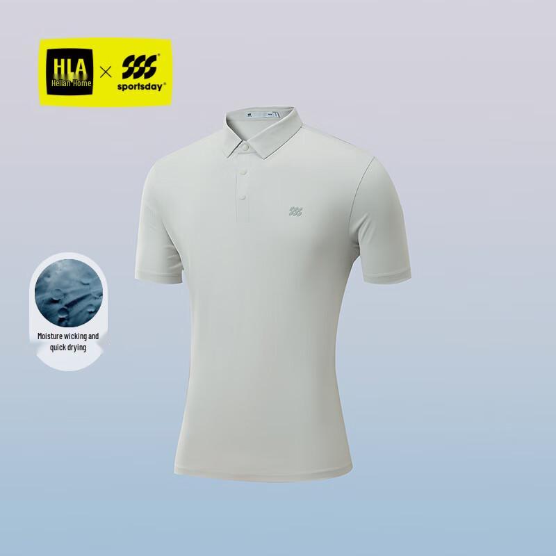 HLA Men s Sportsday Breathable Short Sleeve Polo Shirt XL