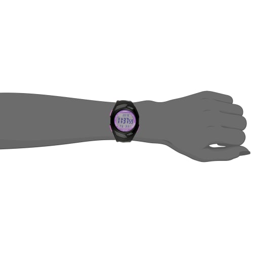 Casio import ladies adult watch STR300-1C black & purple