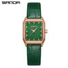Orologio da Commute Quadrato al Quarzo Moda Retro Coreana da Donna Sanda