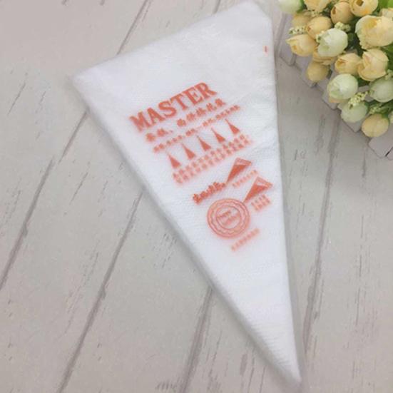 100Pcs Icing Bags Disposable Decorating Plastic Cake Cream Decorating Piping Bags for Kitchen