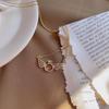 Luxury Diamond Angel Wings Pendant Necklace: Retro, Versatile Japanese-Korean Fashion Jewelry
