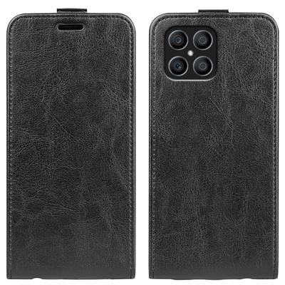 For Honor X8 R64 Texture Single Vertical Flip Leather Phone Case