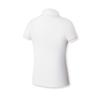 New FILA Athletics Polo Shirt Women's Jade White A11W523104F-WT