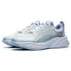 Li Ning Soft Slip Resistant Abrasion Resistant Low top Casual Shoes Women's White Blue AGLT052-4